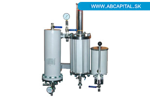 Automatic differential pressure maintaining on the basis of differential hydraulic piston SAPPD 1,1-7,5/2-35K